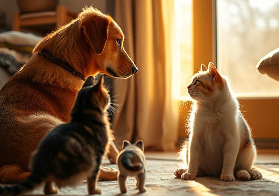 Vztah kočky a psa – Všechno, co o tom musíš vědět!