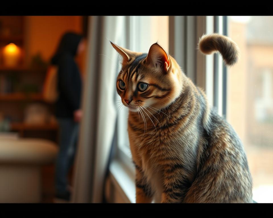 vztah kočky k cizím lidem