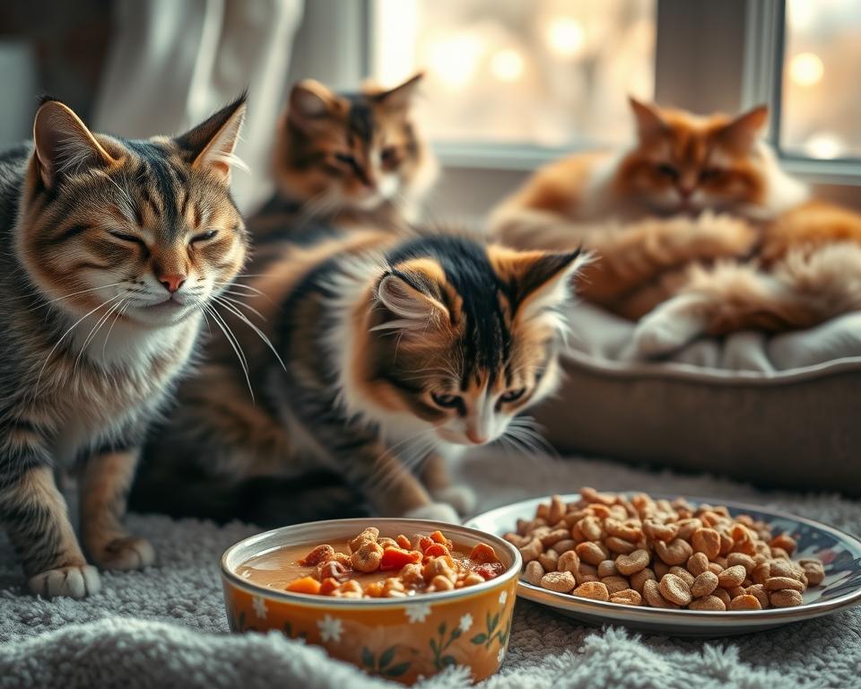 zimní přídavná výživa koček