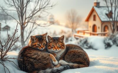 Kočičí blog 19 Kočka a zimní chlad – Všechno, co o tom musíš vědět!