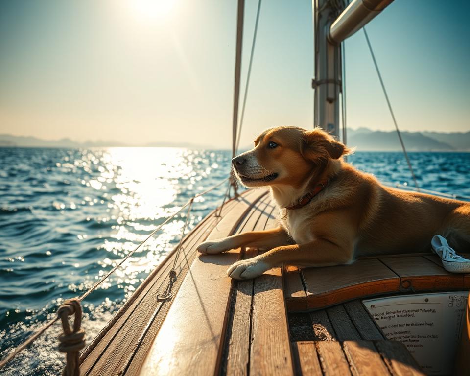 zivot-psa-na-lodi život psa na lodi