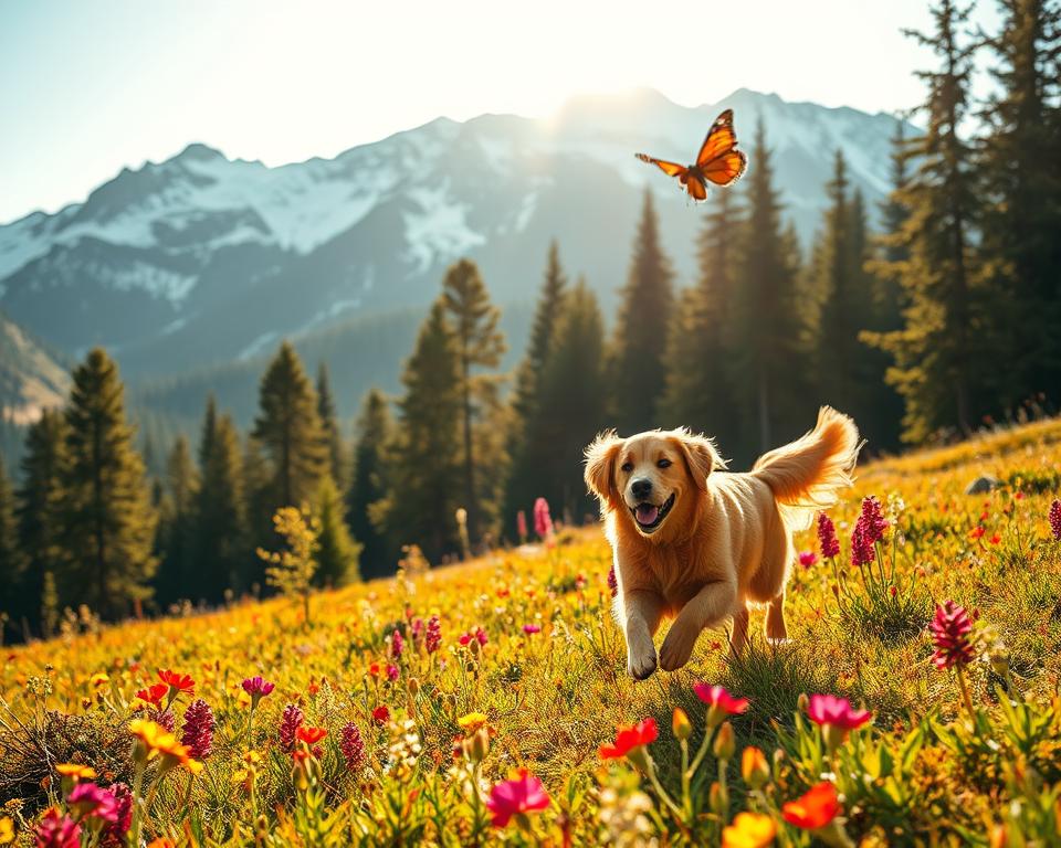 zivot-psa-v-horach život psa v horách