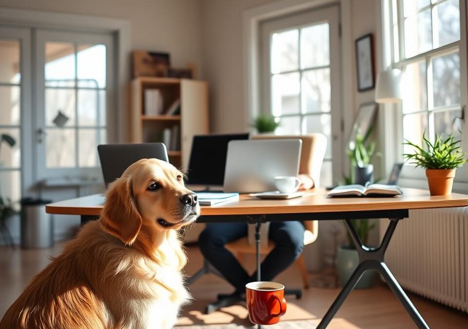 Zvyšování produktivity se psem – Všechno, co o tom musíš vědět!
