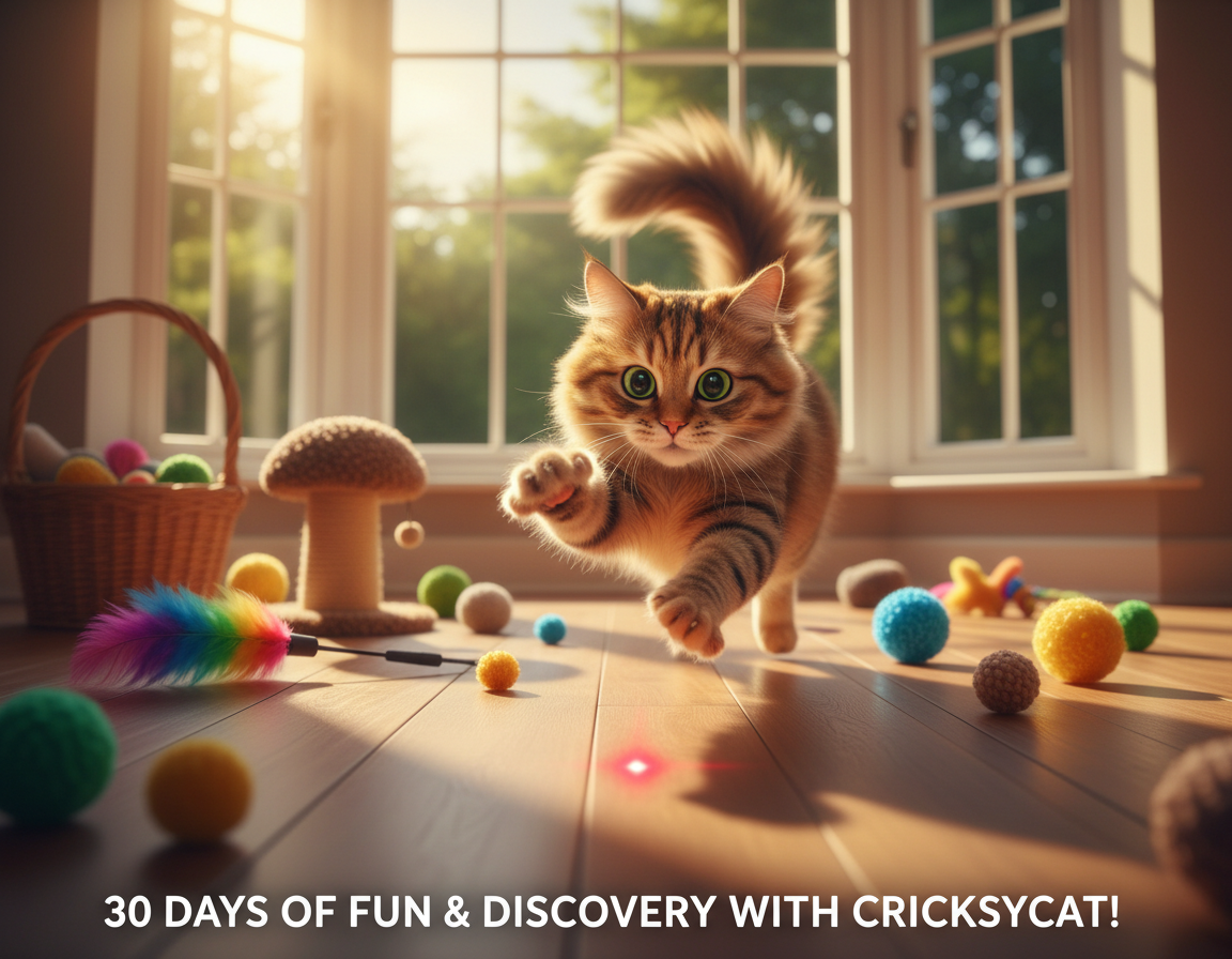 30 dní zkušeností s CricksyCat