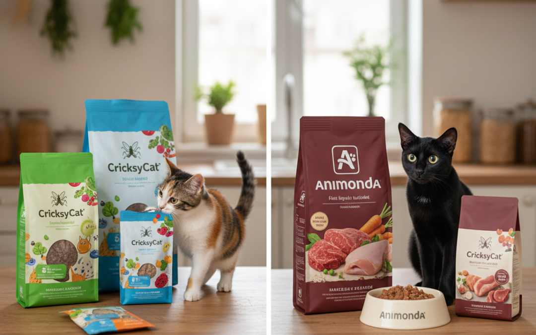 CricksyCat vs Animonda – porovnání podle nutričního složení