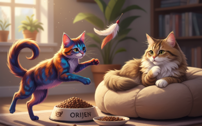 Kočičí blog 23 Pro kočky s problémy se srstí: CricksyCat vs Orijen Skin & Coat