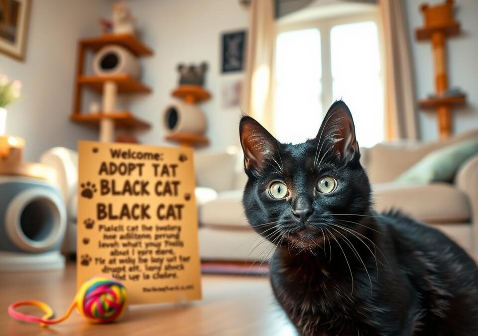 Adopce černé kočky – proč právě teď?