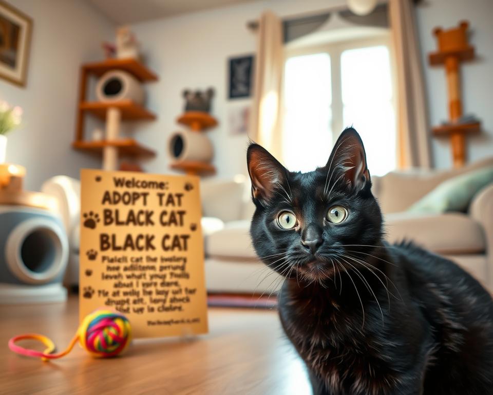 adopce černé kočky