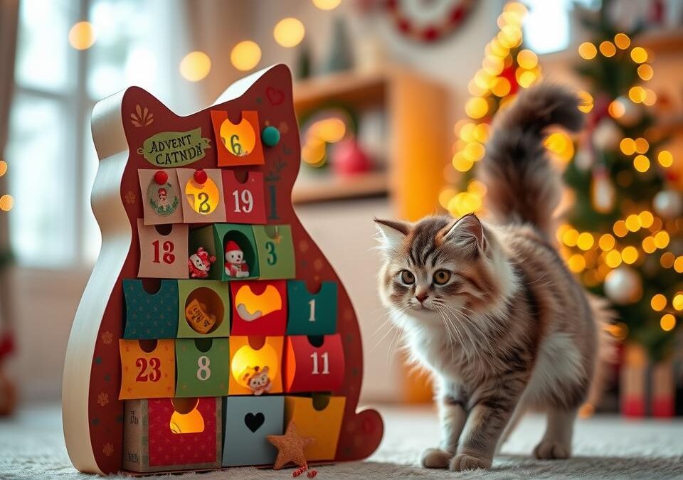 Kočičí adventní kalendář – vyrob si ho sám/sama!