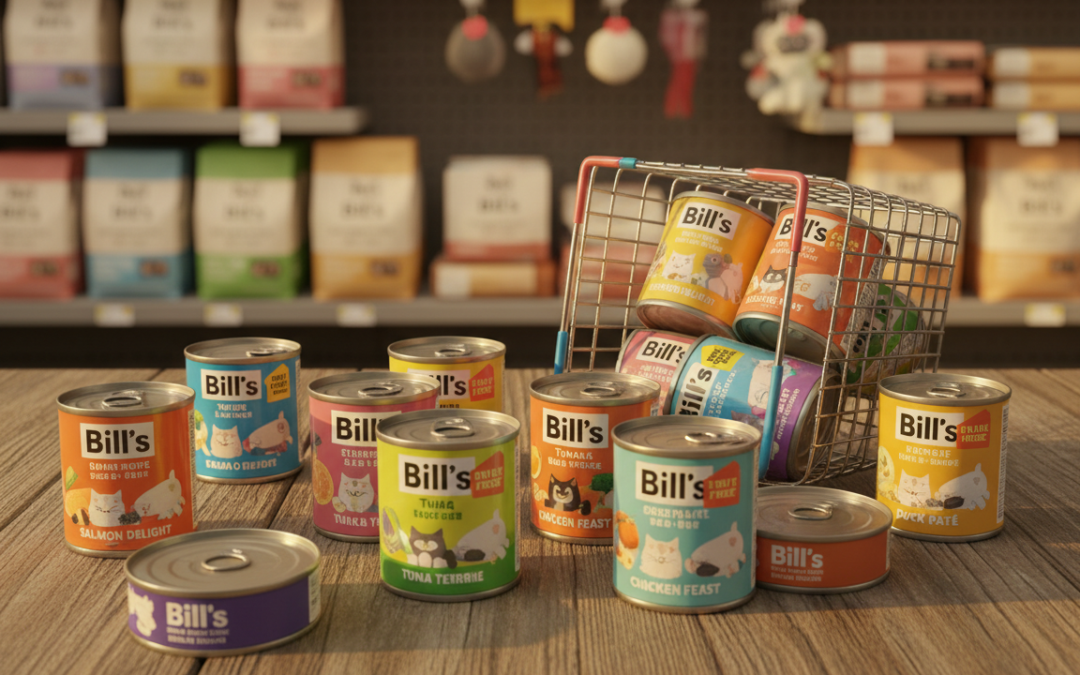 Balíček mokrého krmiva Bill’s se slevou – kde koupit?