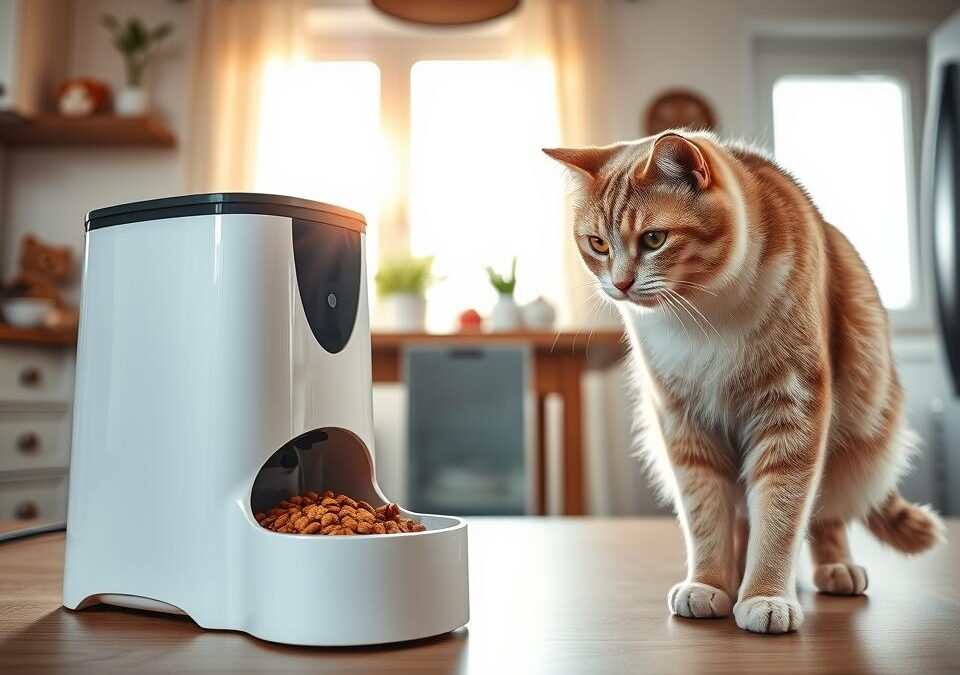 Automatické krmítka pro kočky – Vše, co o tom potřebuješ vědět!