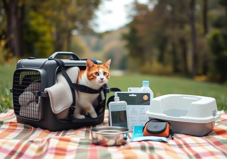 Bezpečnostní vybavení pro cestování s kočkou – Vše, co o tom potřebuješ vědět!