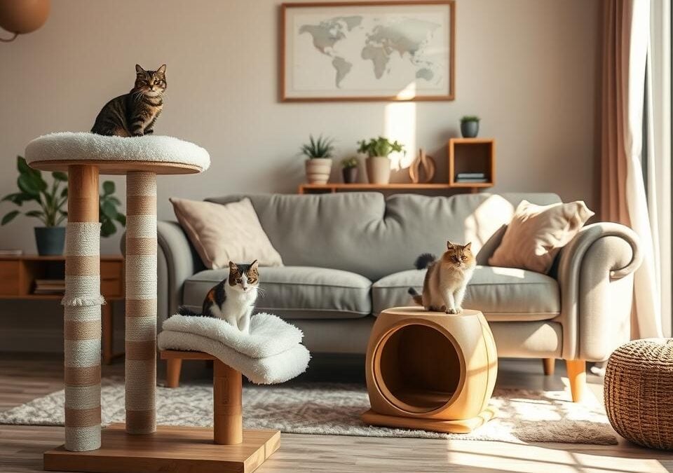 Bezpečný nábytek pro kočky – Vše, co o tom potřebuješ vědět!