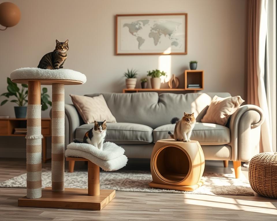 bezpečný nábytek pro kočky