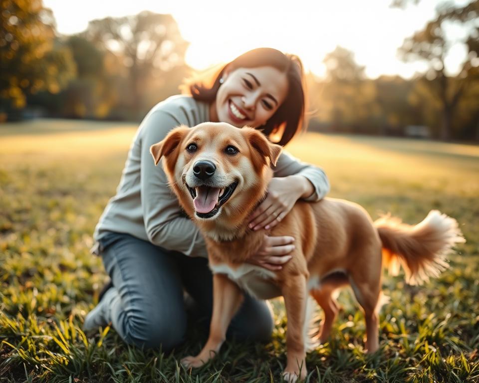 bezpodmínečná láska ke psovi