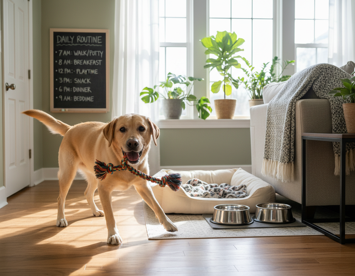 bezstresový chov psa