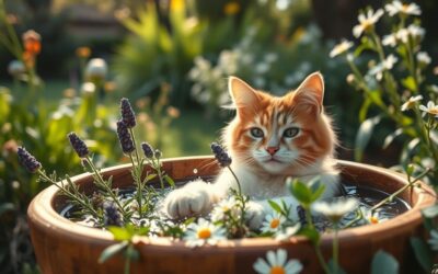 Bylinné koupání kočky – Vše, co o tom potřebuješ vědět!