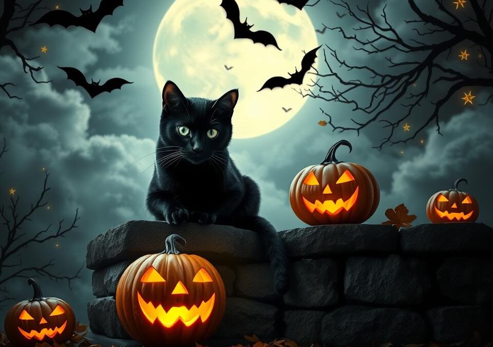 Pověry o černých kočkách na Halloween – a pravda, která se za nimi skrývá