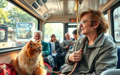 Cestování s kočkou autobusem – Vše, co o tom potřebuješ vědět!