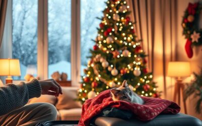 Cestuješ o Vánocích? Jak se připravit, když kočka zůstává doma