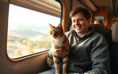 Cestování s kočkou vlakem – Vše, co o tom potřebuješ vědět!