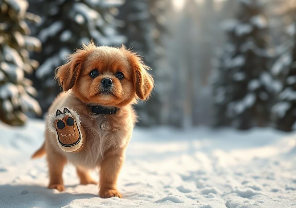 Balzám na tlapky Chloé nebo boty pro psa? – srovnání zimní ochrany