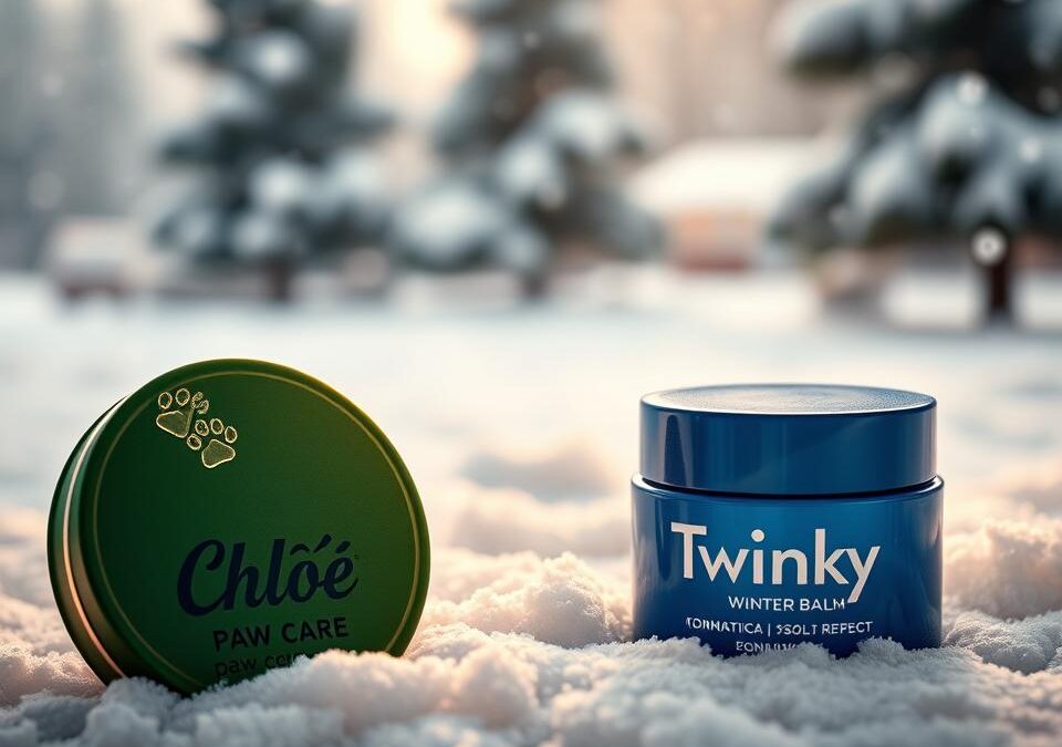 Chloé péče o tlapky nebo Twinky balzám – co používat v zimě?