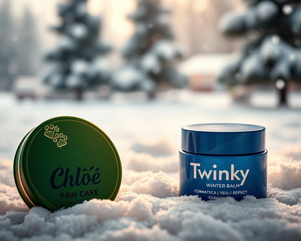 chloé péče o tlapky vs twinky zimní balzám