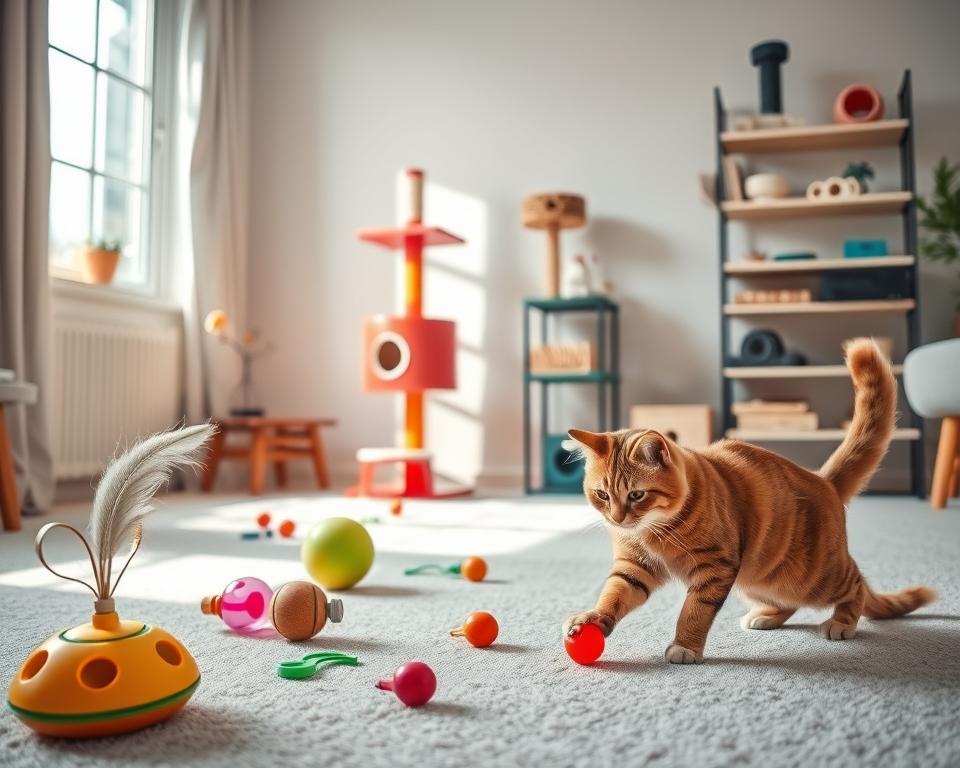 chytré hračky pro kočky