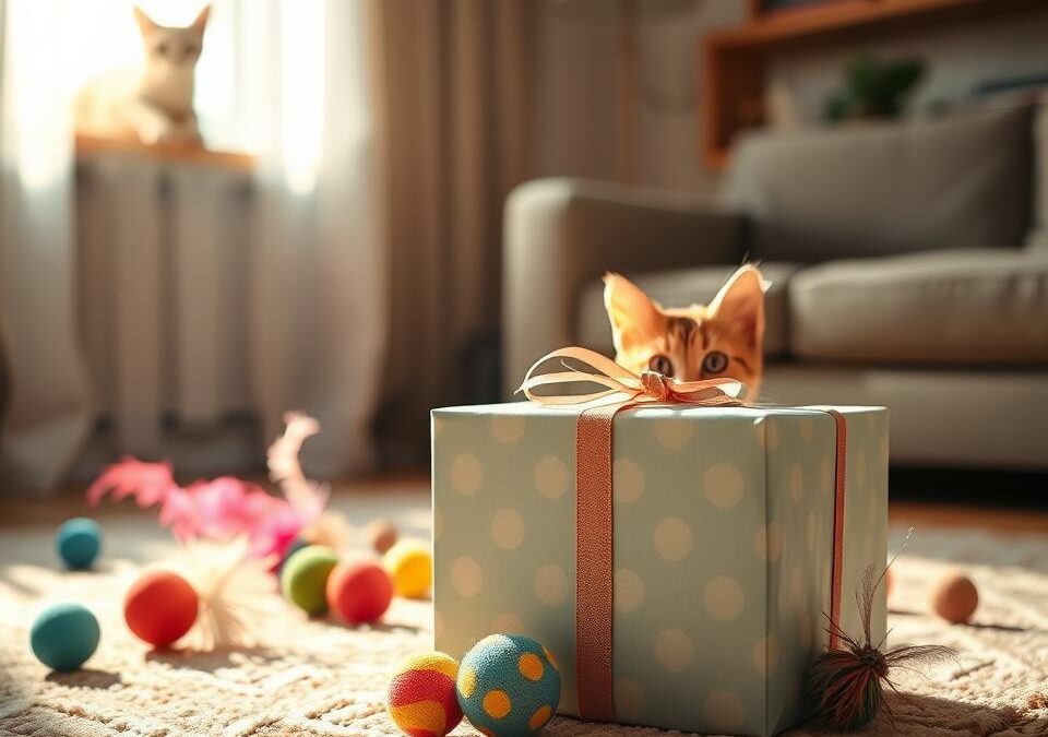 Jaký dárek koupit příteli, který má kočku?