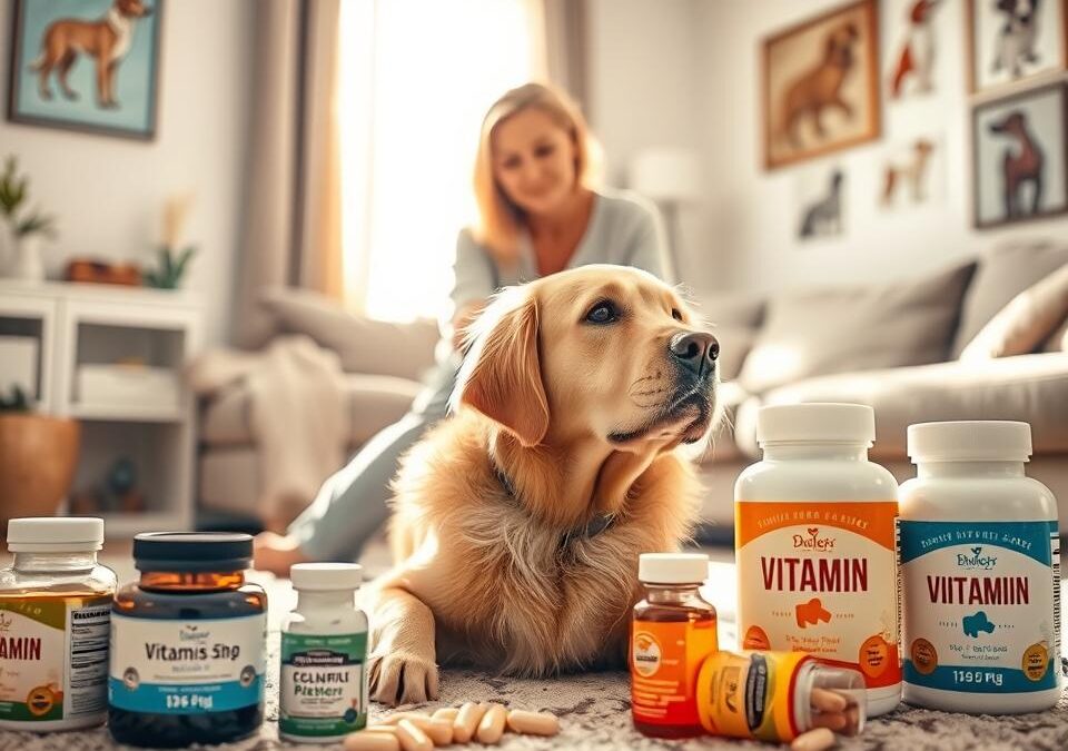 Doplnění vitamínů u starších psů – Vše, co o tom musíš vědět!