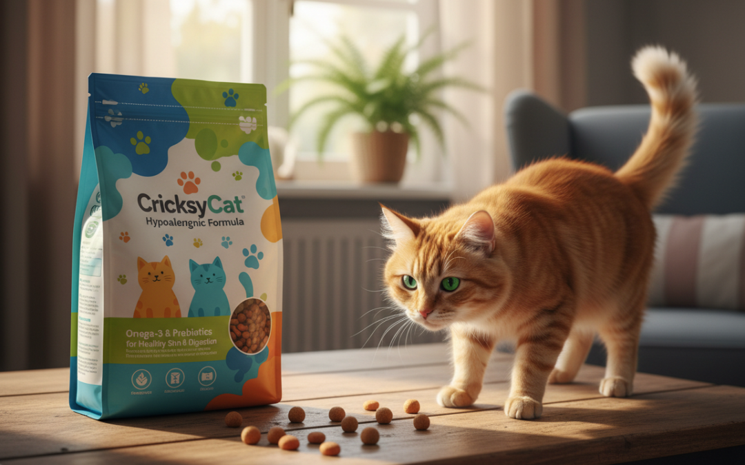 Hypoalergenní krmiva CricksyCat dostupná v našem e-shopu