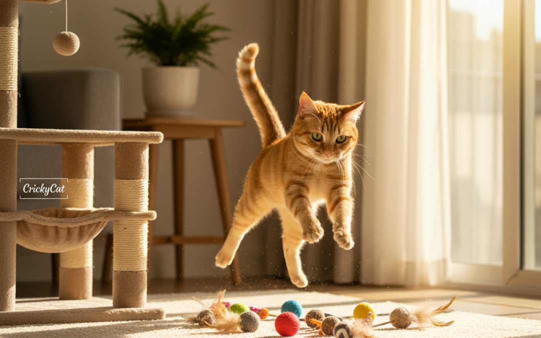 Po přechodu na CricksyCat: energičtější a klidnější kočka