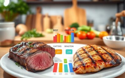 Hovězí maso nebo kuřecí prsa? – srovnání nutričních hodnot