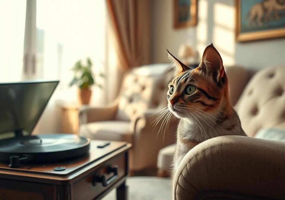 Hudební citlivost kočky – Vše, co o tom potřebuješ vědět!