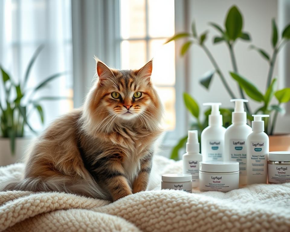 hypoalergenní péče o kůži kočky