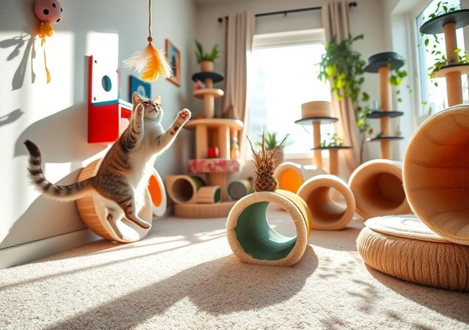 Interaktivní formy pohybu pro kočky – Vše, co o tom potřebuješ vědět!