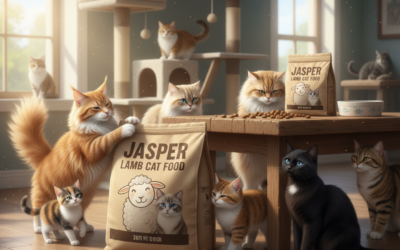 Kočičí blog 23 Zkušenosti s jehněčím krmivem Jasper u malých i velkých koček