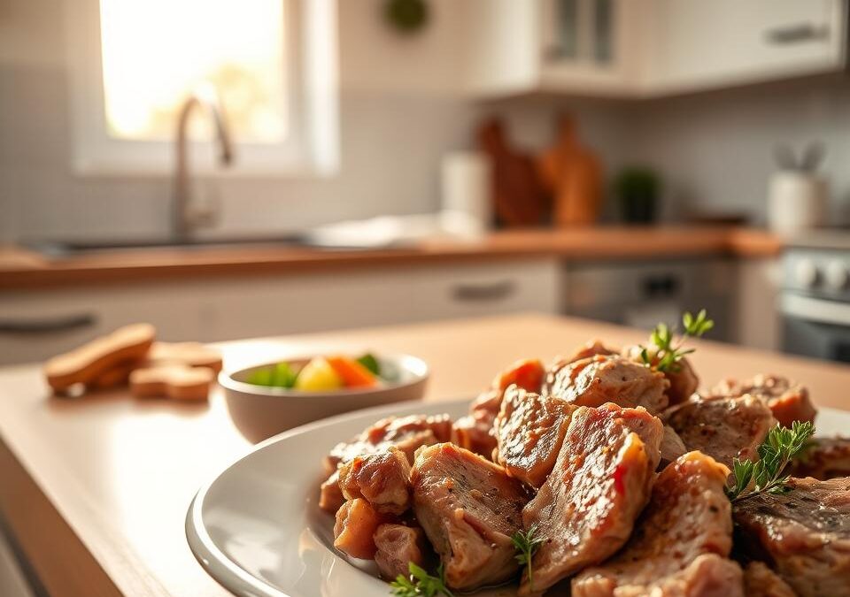 Proč je jehněčí lepší než kuřecí maso pro citlivé psy?