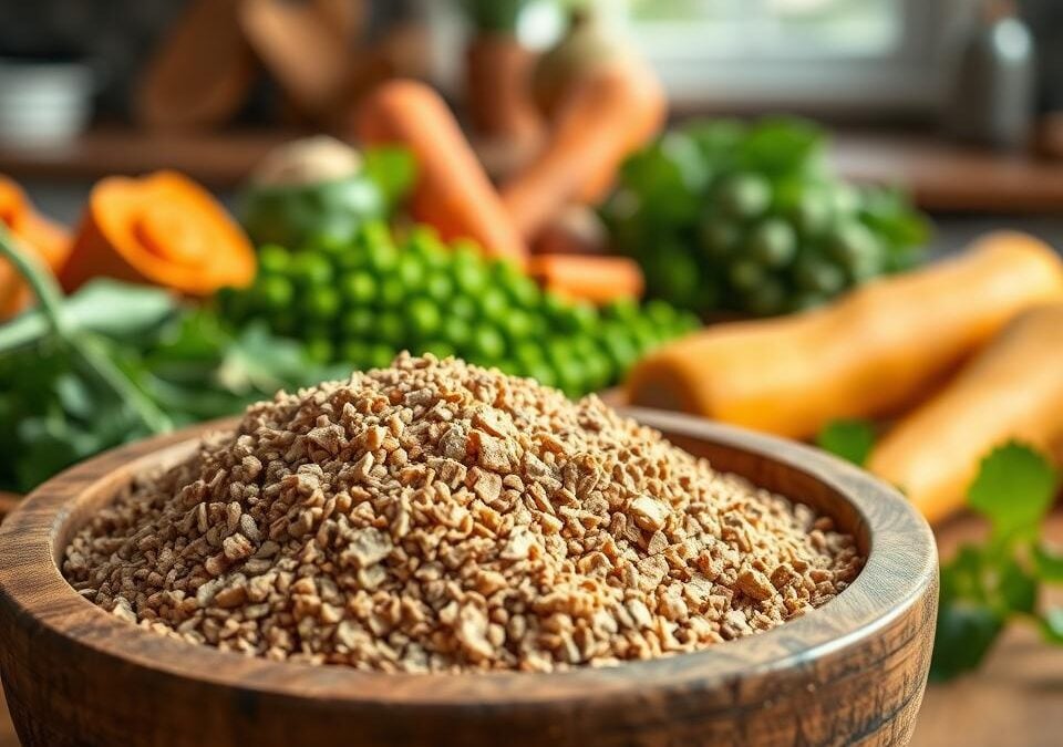 Jehněčí ve formě masové moučky – co to znamená v krmivu CricksyDog?