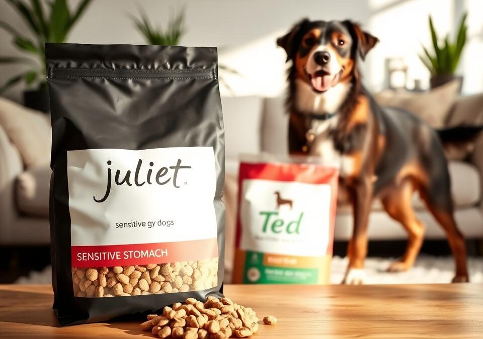Juliet nebo Ted – které krmivo je nejlepší pro psa s citlivým žaludkem?