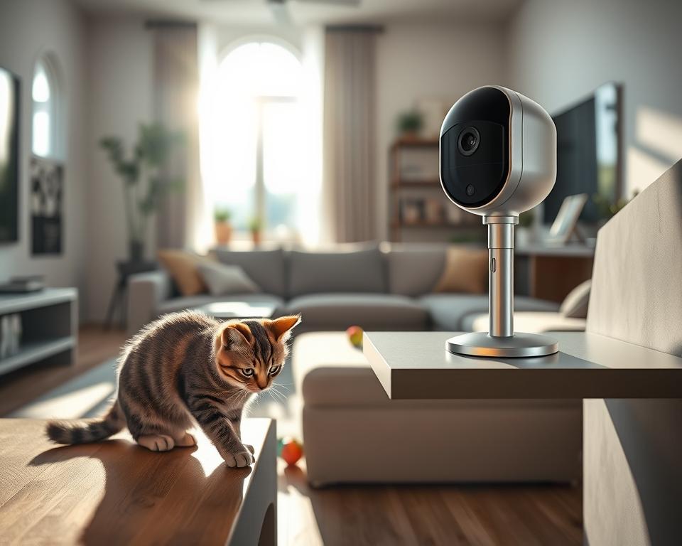 kamery pro sledování pohybu kočky