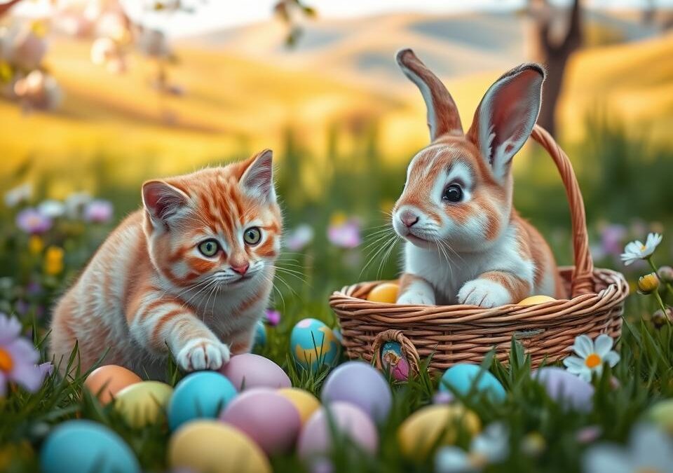 Kočka a zajíček – velikonoční mýty a realita