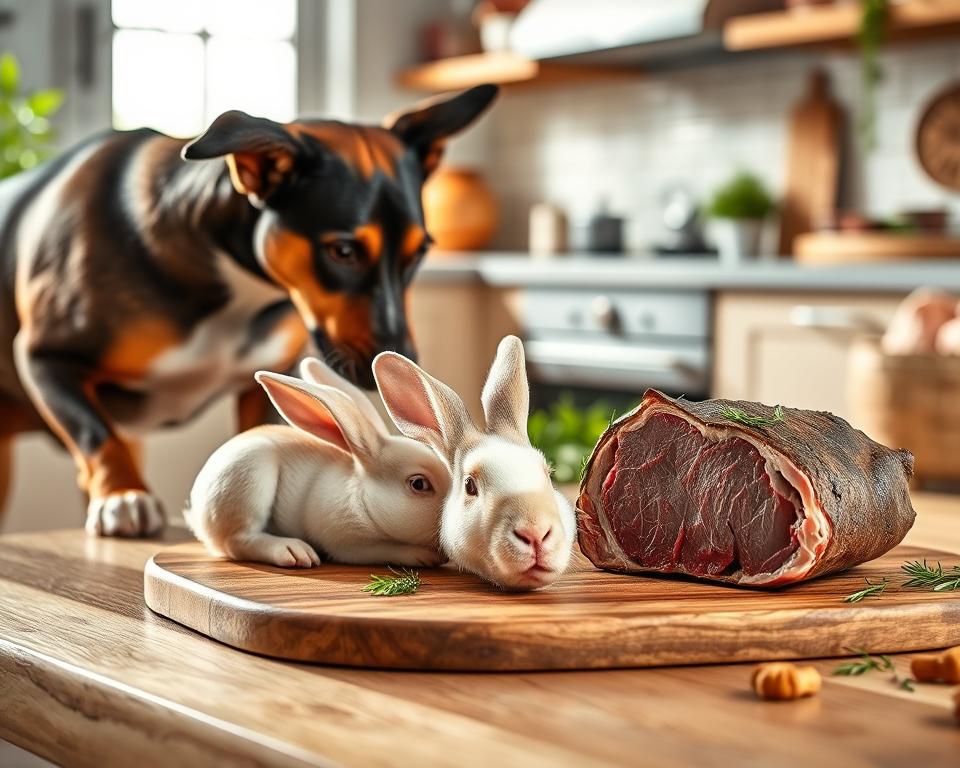 králík vs jehněčí – trávení u psů