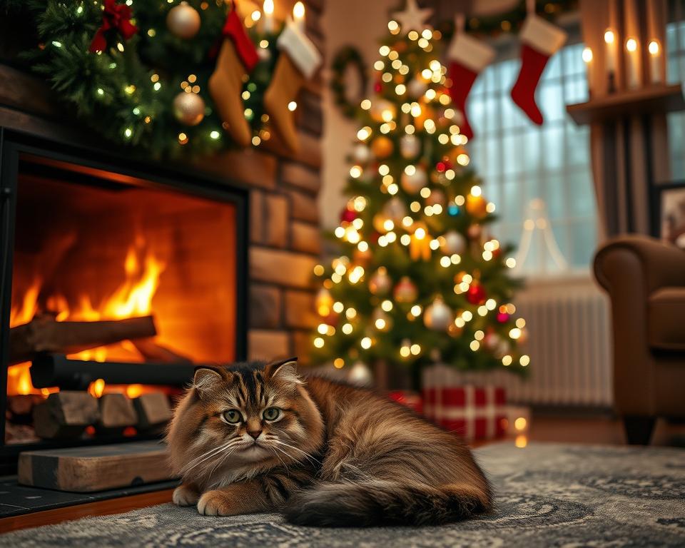 krb-o-Vanocich-a-kocka krb o Vánocích a kočka