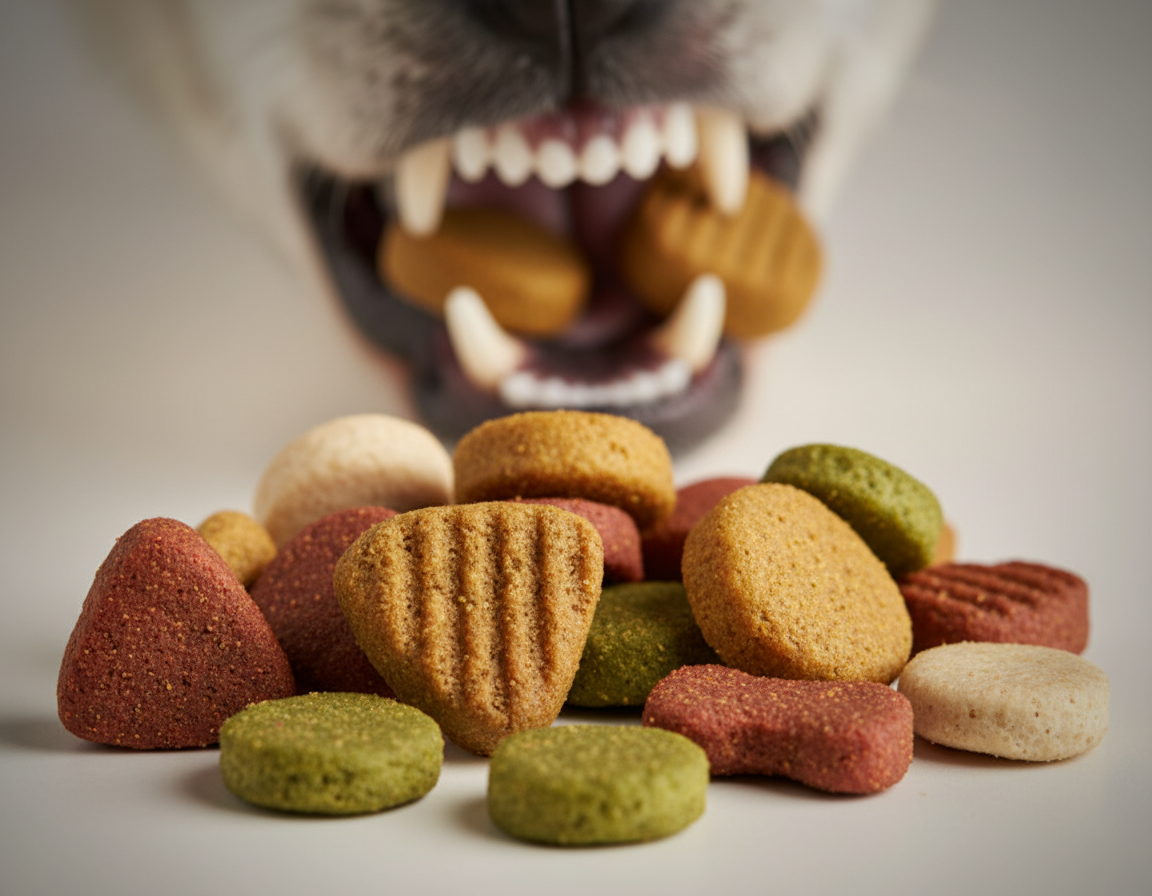 krmení podle chrupu