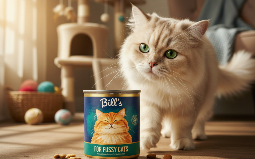 Mokré krmivo Bill’s a vybíravé kočky – osvědčilo se, nebo ne?