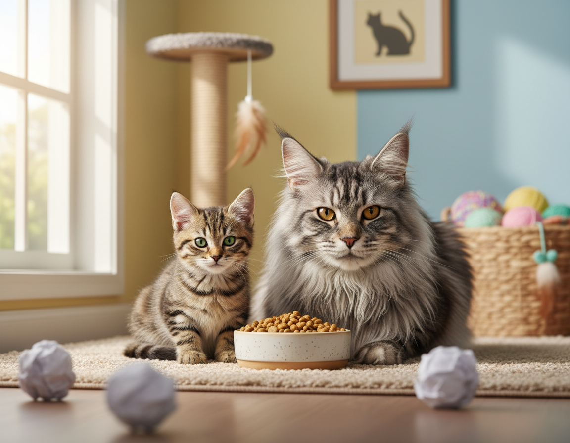 krmivo CricksyCat pro malé i velké kočky