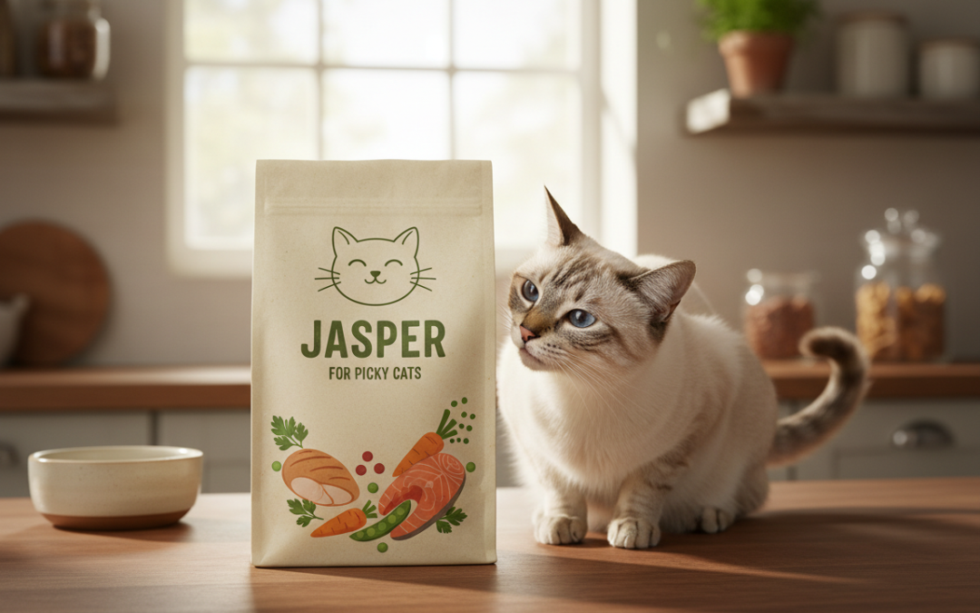 Nákup krmiva Jasper pro vybíravou kočku – doporučené varianty
