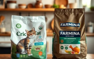 Srovnání krmiv bez kuřete – CricksyCat vs Farmina
